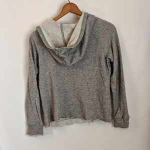 Hurley Tops - Hurley Gray Distressed Comfy Hoodie Sz S Hurley Tops - Hurley Gray Distressed Comfy Hoodie Sz S